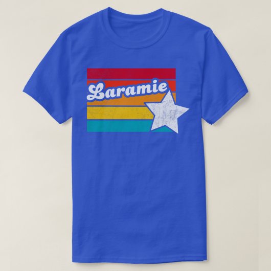 Laramie Wyoming  Verdrietig Souvenir 2 T-shirt (Design voorkant)