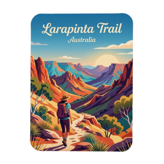 Larapinta Trail Australië Magneet (Verticaal)