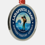Larapinta Trail (wandeltocht C) Metalen Ornament (Rechts)