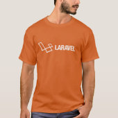 Laravel T-Shirt (rood) (Voorkant)