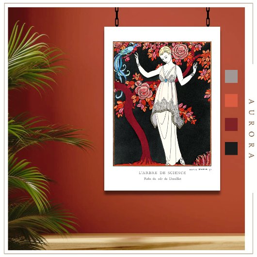 L'Arbre de Science (1914) van George Barbier Poster