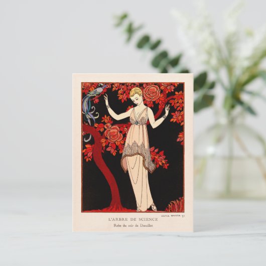 L'Arbre de science door George Barbier Briefkaart (Staand voorkant)