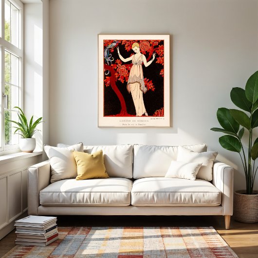 L'Arbre de science door George Barbier Poster