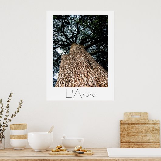 L'Arbre Poster (Keuken)