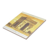 L'Arc de Triomphe, Parijs 1840 Tegeltje (Zijkant)