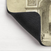 L'Arc de Triomphe, Parijs, gegraveerd door Auguste Muismat (Hoek)