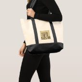 L'Arc de Triomphe, Parijs, gegraveerd door Auguste Tote Bag (Voorkant (product))