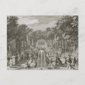 L'Arc de Triomphe, Versailles (graving) Briefkaart (Voorkant)