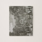 L'Arc de Triomphe, Versailles (graving) Legpuzzel (Verticaal)