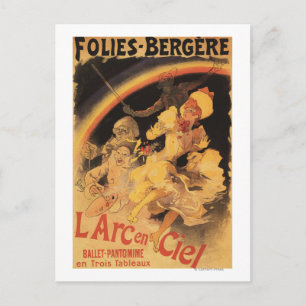 L'Arc-en-Ciel Ballet bij Folies-Bergere Briefkaart