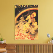 L'Arc-en-Ciel Ballet bij Folies-Bergere Canvas Afdruk (Insitu (Woonkamer))