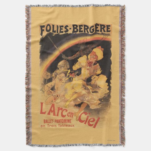 L'Arc-en-Ciel Ballet bij Folies-Bergere Deken (Voorkant Verticaal)