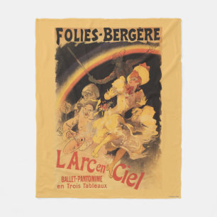 L'Arc-en-Ciel Ballet bij Folies-Bergere Fleece Deken
