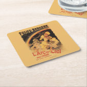 L'Arc-en-Ciel Ballet bij Folies-Bergere Kartonnen Onderzetters (Schuin)