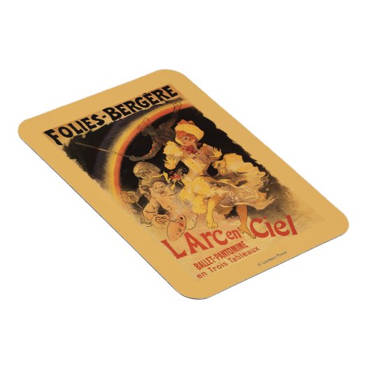 L'Arc-en-Ciel Ballet bij Folies-Bergere Magneet (Rechterzijde)