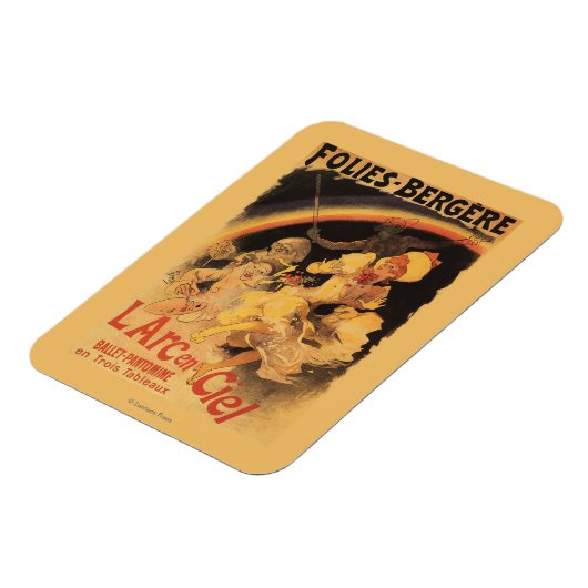 L'Arc-en-Ciel Ballet bij Folies-Bergere Magneet (Linkerzijde)