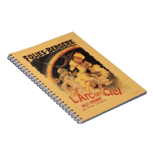 L'Arc-en-Ciel Ballet bij Folies-Bergere Notitieboek (Rechterzijde)