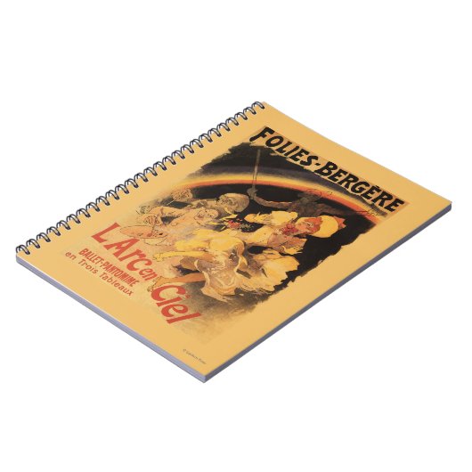 L'Arc-en-Ciel Ballet bij Folies-Bergere Notitieboek (Linkerzijde)