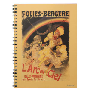 L'Arc-en-Ciel Ballet bij Folies-Bergere Notitieboek