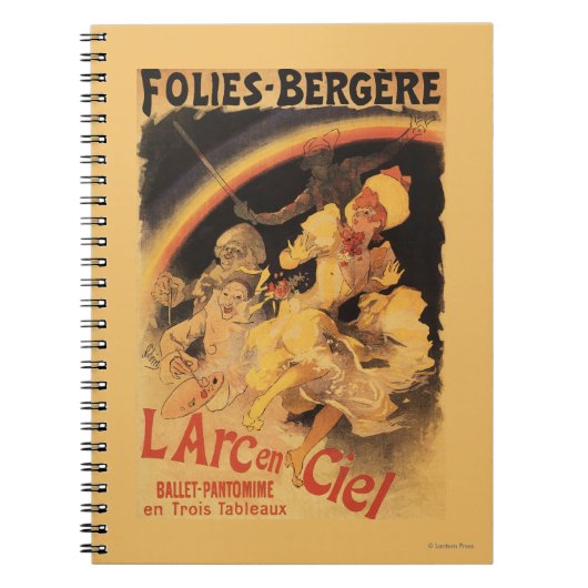 L'Arc-en-Ciel Ballet bij Folies-Bergere Notitieboek (Voorkant)