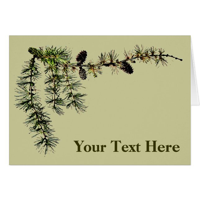 Larch Branch (Voorkant Horizontaal)