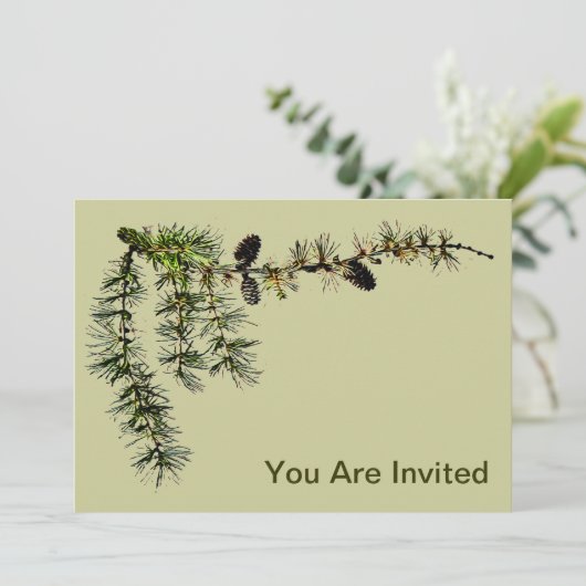 Larch Branch Kaart (Staand voorkant)