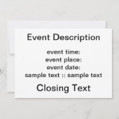 Larch Branch Kaart (Achterkant)