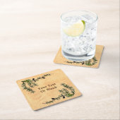 Larch Branches Kartonnen Onderzetters (Insitu)