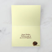 Larch Cone Birthday Kaart (Binnen)