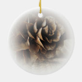Larch Kone Keramisch Ornament (Achterkant)