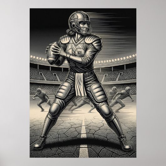 L'ARCHANGE DU GRIDIRON (De Aartsengel van Gridiron Poster (Voorkant)