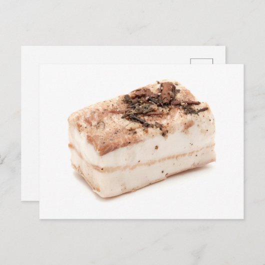 Lardo di Colonnata Briefkaart (Voorkant / Achterkant)