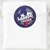 Laredo Texaanse vlag brak stickers (Tas)
