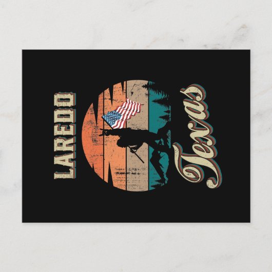 Laredo Texas Briefkaart (Voorkant)