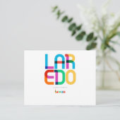 Laredo Texas Mid Century, Pop Art, Briefkaart (Staand voorkant)