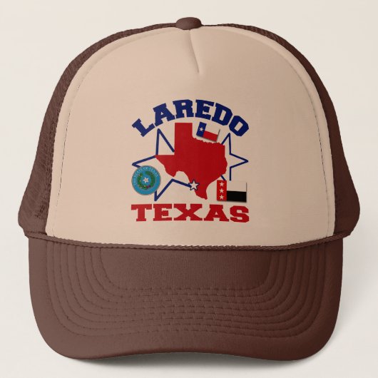 Laredo, Texas Trucker Pet (Voorkant)