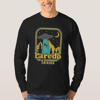 Laredo Texas Ufo Alien 80s Retro Staats trots T-shirt