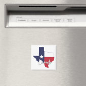 Laredo, Texas Vlaggenkaart magneet (Insitu (Vaatwasser))