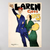 LAREN GOOI Holland 1913 Festival Exposition Advert Poster (Voorkant)