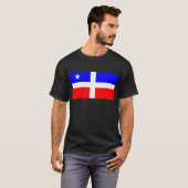 Lares Revolutionary Flag (Puerto Rico) T-shirt (Voorkant volledig)