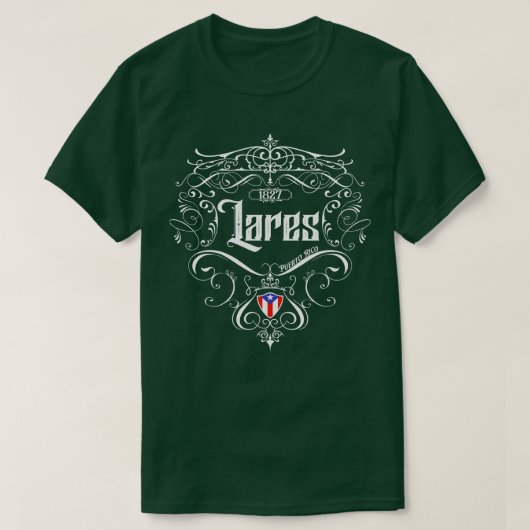 Lares Vintage ontwerp T-shirt (Design voorkant)