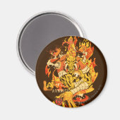 Larfleeze - Agent Sinaasappel 10 Magneet (Voorkant / Achterkant)