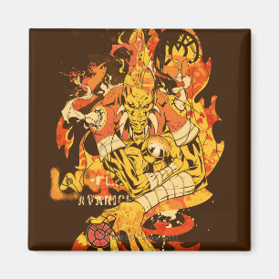 Larfleeze - Agent Sinaasappel 10 Magneet
