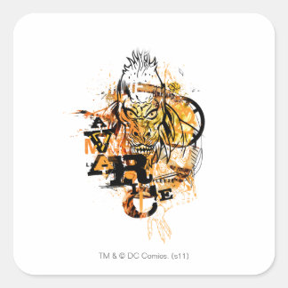 Larfleeze - Agent Sinaasappel 11 Vierkante Sticker
