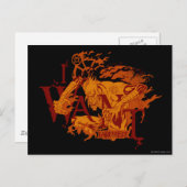 Larfleeze - Agent Sinaasappel 12 Briefkaart (Voorkant / Achterkant)