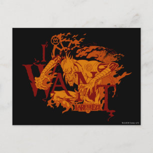 Larfleeze - Agent Sinaasappel 12 Briefkaart