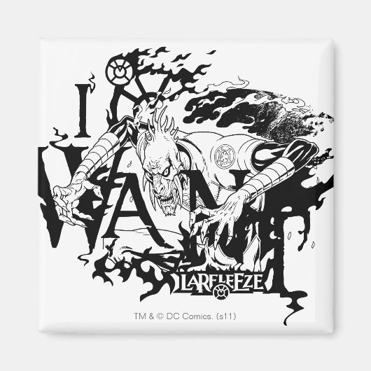 Larfleeze - Agent Sinaasappel 13 Magneet (Voorkant)