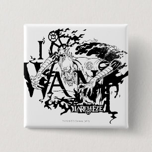 Larfleeze - Agent Sinaasappel 13 Vierkante Button 5,1 Cm