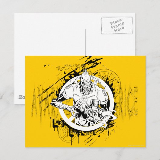 Larfleeze - Agent Sinaasappel 15 Briefkaart (Voorkant / Achterkant)