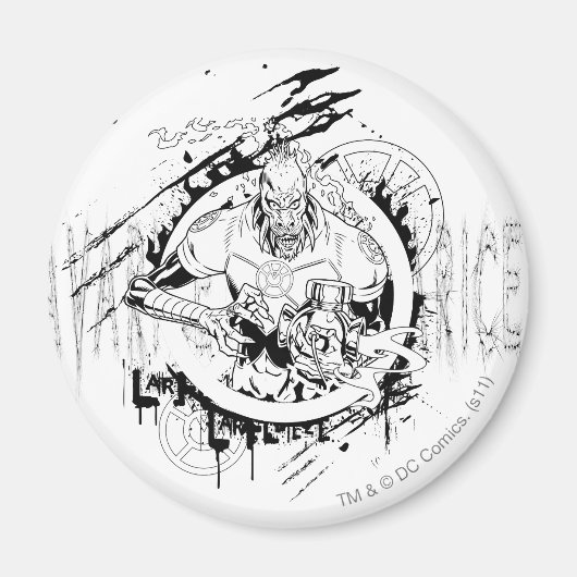 Larfleeze - Agent Sinaasappel 15 Magneet (Voorkant)